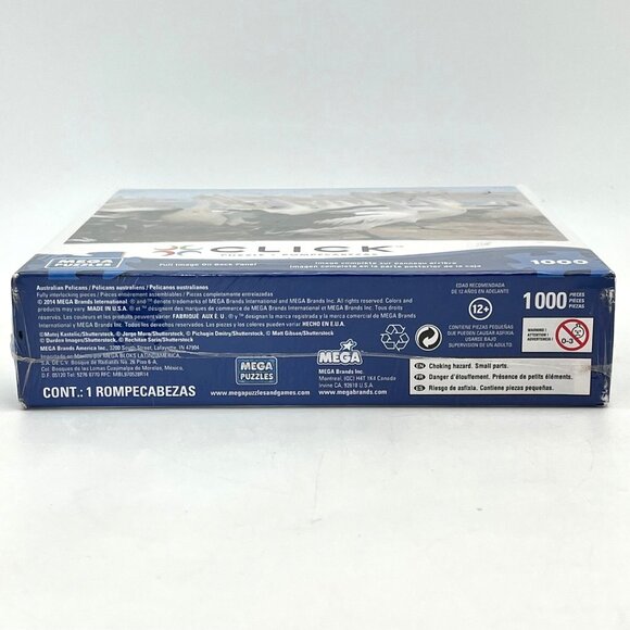 Mega Puzzles Click 1000-Piece Australian Pelicans Jigsaw Puzzle Aussie Birds New - Picture 3 of 9